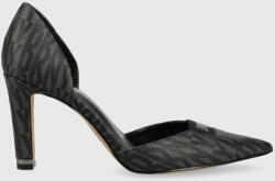 DKNY pantofi cu toc K2335292 culoarea negru, Carlene 9BYX-OBD07G_99X