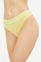 Calvin Klein Underwear tanga culoarea galben PPYX-BID1M7_71X