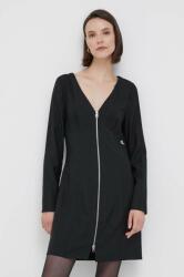 Calvin Klein rochie culoarea negru, mini, drept 9BYX-SUD1HP_99X