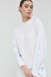 Giorgio Armani bluza femei, culoarea alb, cu imprimeu PPYX-BLD0DE_00X