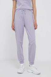 Calvin Klein Jeans pantaloni de trening culoarea violet, neted 9BYX-SPD01E_04X