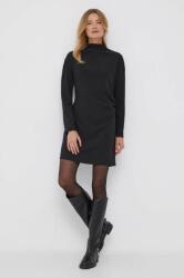 Calvin Klein rochie culoarea negru, mini, mulata 9BYX-SUD1DE_99X