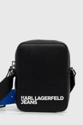 Karl Lagerfeld Jeans rucsac barbati, culoarea negru, mare, neted 9BYX-PKM01Z_99X