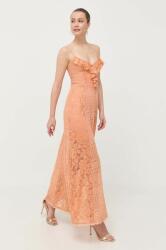 GUESS rochie culoarea portocaliu, maxi, drept 9BYX-SUD037_24X