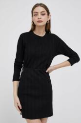 Calvin Klein longsleeve femei, culoarea negru 9BYX-BUD00G_99X