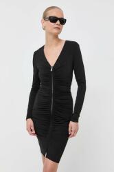GUESS rochie culoarea negru, mini, mulata 9BYX-SUD09D_99X