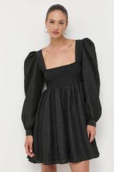 Custommade rochie culoarea negru, mini, evazati 9BYX-SUD01B_99X