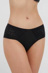 Chantelle chiloti culoarea negru, transparent 9BYX-BID10R_99X