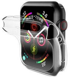Apple Watch 4-6, SE, SE (2022) (44 mm), Szilikon védőkeret, ultravékony, szíj nélkül, Usams, átlátszó - pixato