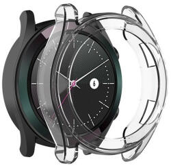 Huawei Watch GT2 (42 mm), Szilikon védőkeret, szíj nélkül, átlátszó - tok-shop