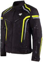 RSA Geacă motociclistă RSA Compact 2 negru-gri-galben fluo (RSABUNCOMPACT2BGFY)