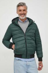 Pepe Jeans rövid kabát férfi, zöld, átmeneti - zöld M - answear - 39 990 Ft
