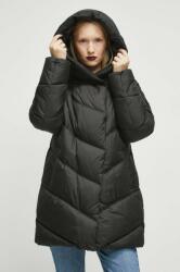 Medicine rövid kabát női, fekete, téli - fekete S - answear - 22 990 Ft