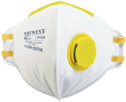 Portwest P153WHR Portwest FFP1 szelepes Dolomit légzésvédő maszk (20 db) (P153WHR)