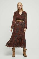 MEDICINE ruha maxi, harang alakú - többszínű S - answear - 12 990 Ft