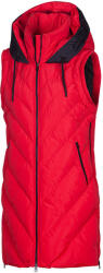 Northfinder Vesta casual cu gluga fixa pentru femei Velda red (107704-360-104)