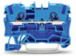 Wago 2 vezetékes átmenő sorkapocs 4 mm2 kék (2004-1204)