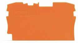 Wago Vég- és válaszlap; 1 mm vastag; narancssárga 4mm2 (2004-1292)