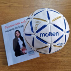 Molten Minge handbal Molten D60 Pro marime 2, aprobata IHF competitie fara clister (H2D5000-BW)