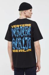 Vertere Berlin pamut póló fekete, férfi, nyomott mintás - fekete XL - answear - 15 790 Ft