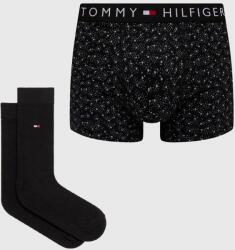 Tommy Hilfiger boxeralsó és zokni fekete - fekete M