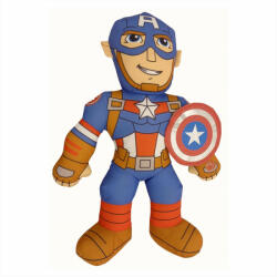 SAMBRO Marvel hős - Amerika Kapitány puha játék hanggal 20 cm (MAR-9349C)
