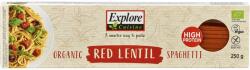Explore Cuisine Spaghetti proteice din linte rosie, fara gluten bio 250g