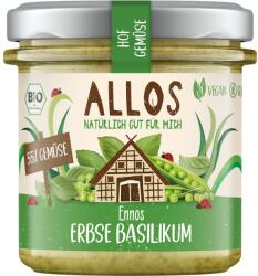 Allos Crema tartinabila cu mazare si busuioc, fara gluten bio 135g