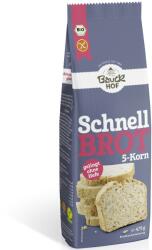 Bauckhof Mix din 5 cereale pentru paine rapida, fara gluten bio 475g