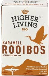 Higher Living Ceai Rooibos caramel 20 plicuri bio 40g