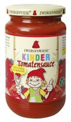 ZWERGENWIESE Sos de tomate pentru copii cu indulcitor din mere, fara gluten bio 340ml