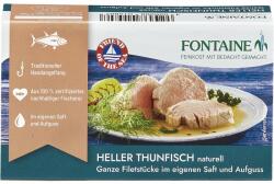 Fontaine File de ton alb natur 120g