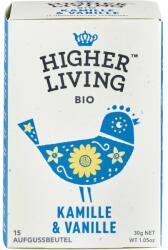 Higher Living Ceai cu musetel si vanilie 15 plicuri bio 30g