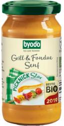 Byodo Mustar pentru gratar si fondue, fara gluten bio 200ml