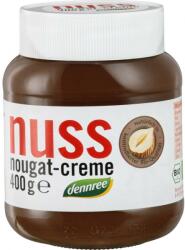 dennree Crema de ciocolata cu alune Nuss-Nougat bio 400g