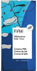 VIVANI Ciocolata cu crema de lapte pentru copii bio 100g