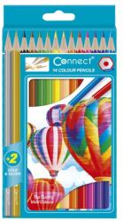 Connect Hatszögletű színes ceruza 14 db (C-107019)