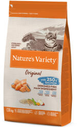 Nature's Variety 1, 25kg Nature's Variety Original Sterilised lazac száraz macskatáp