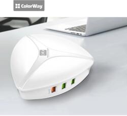 ColorWay Charger 6X USB 8А Quick Charge 3 fehér (CW-CHS06QW)