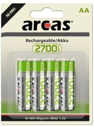ARCAS Rechargeable ceruza akku (AA) 2700mAh 4db (17727406)