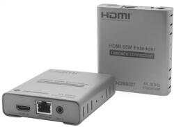 PROCONNECT Extender HDMI 1.4 Over LAN Cat5e/6 Infra 4k@60Hz HDMI loop out 60m-ig (PC-EX60M-V2.0)