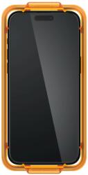 Spigen Folie protectie Spigen ALM Glass FC compatibila cu iPhone 15 Black (AGL06906)