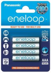 Panasonic Eneloop mikro ceruza akkumulátor (AAA) 750mAh 4db (BK-4MCCE/4BE)