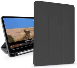 DEVIA Tablet tok (Smart Case) on/off funkcióval Apple Pencil tartóval mágneses töltővel Apple iPad Pro 12.9 (2020/2021/2022) fekete (ST341175)