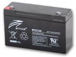 Ritar RT6120-F1 6V/12Ah Zárt ólomakkumulátor (RT6120-F1)