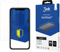 3mk Folie de protectie Ecran 3MK HardGlass pentru Apple iPhone 11 / XR, Sticla Securizata, Full Glue, 2.5D (fol/ec/3mk/ha/ai1/st/fu/25) - vexio