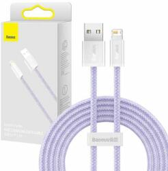 Apple Cablu USB pentru Lightning Baseus Dynamic, 2, 4A, 2m (Violet) (CALD000505)