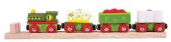 Bigjigs Toys Trenul Bigjigs Rail Dinosaur + 3 șine (DDBJT465)