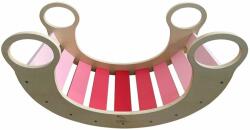 DVĚDĚTI Leagăn roz Montessori (DD2D79668) Sezlong balansoar bebelusi