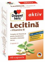 Doppelhertz Aktiv Lecitina + Vitamine B, 40 capsule, Doppelherz